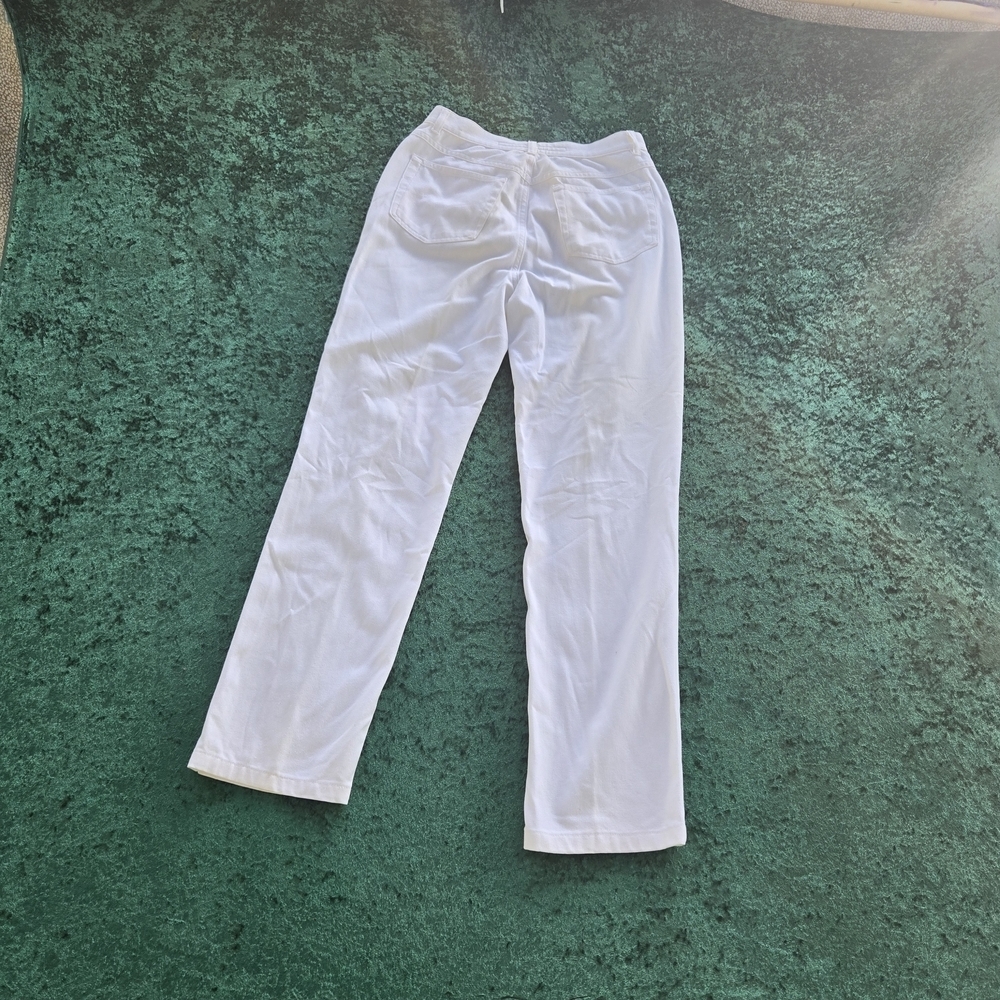 Escada High Rise White Jeans - Picture 4 of 12